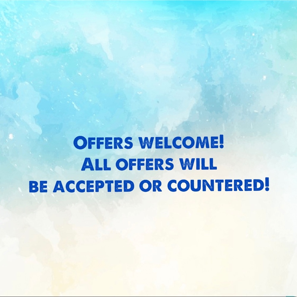 Offers welcome!